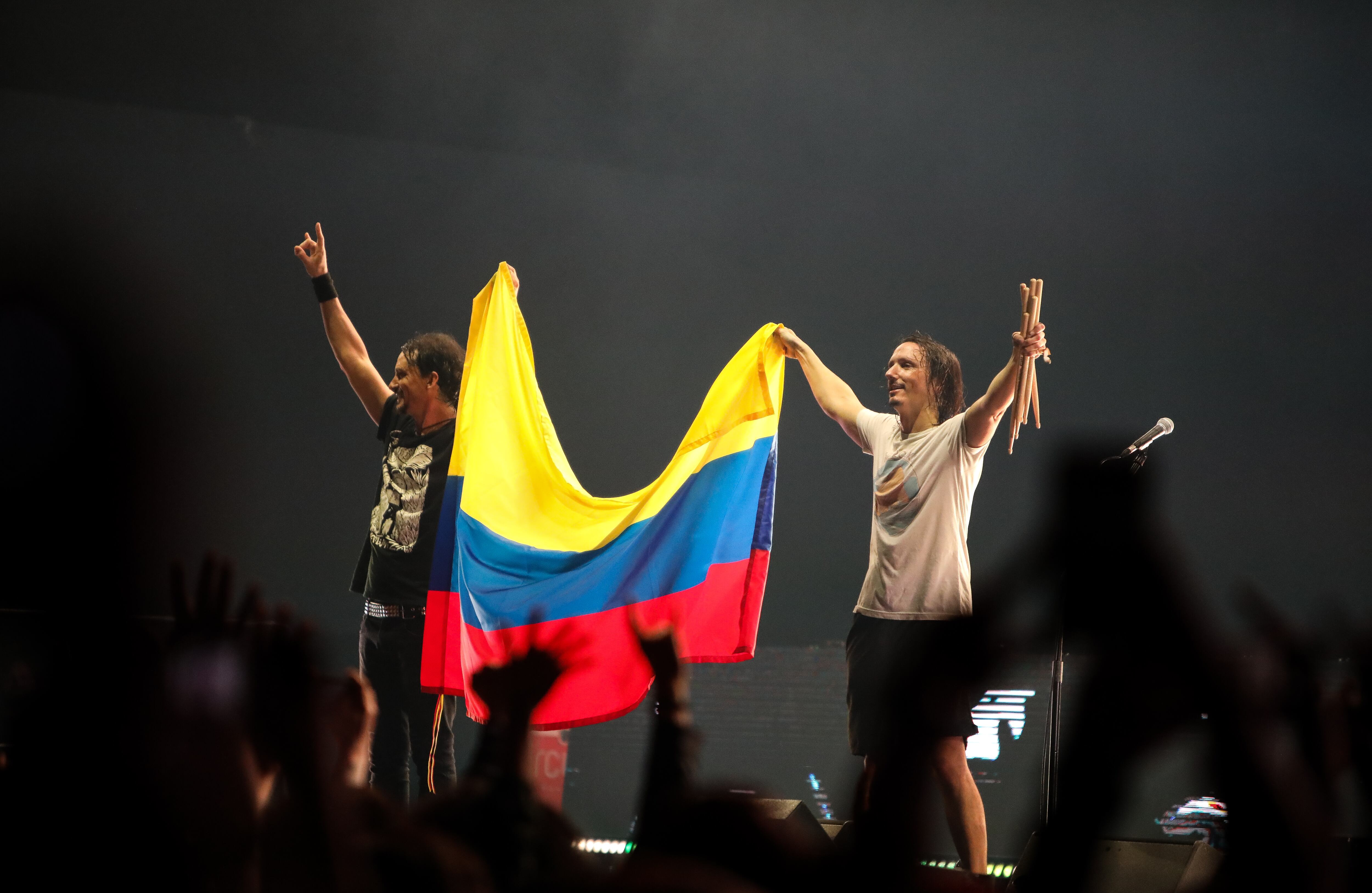 Gojira la banda francesa de death metal que se presentó en el Movistar Arena el 22 de noviembre.
