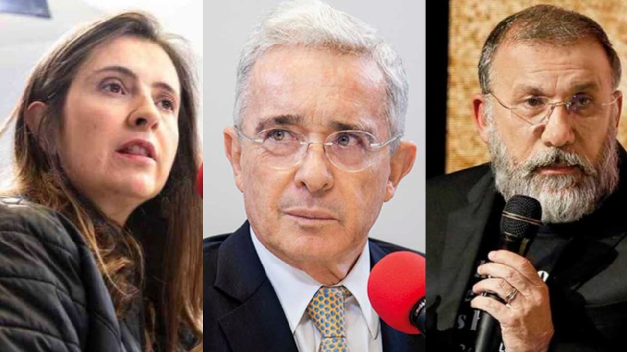 Paloma Valencia, Álvaro Uribe y Roy Barreras