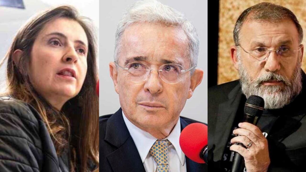 Paloma Valencia, Álvaro Uribe y Roy Barreras