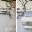 Una de las personas que iba caminando por uno de los andenes de Nueva York se salvó de milagro