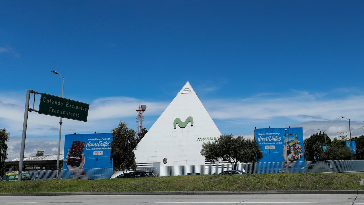 Pirámide de Telefónica Movistar Colombia
Foto Guillermo Torres Reina / Semana