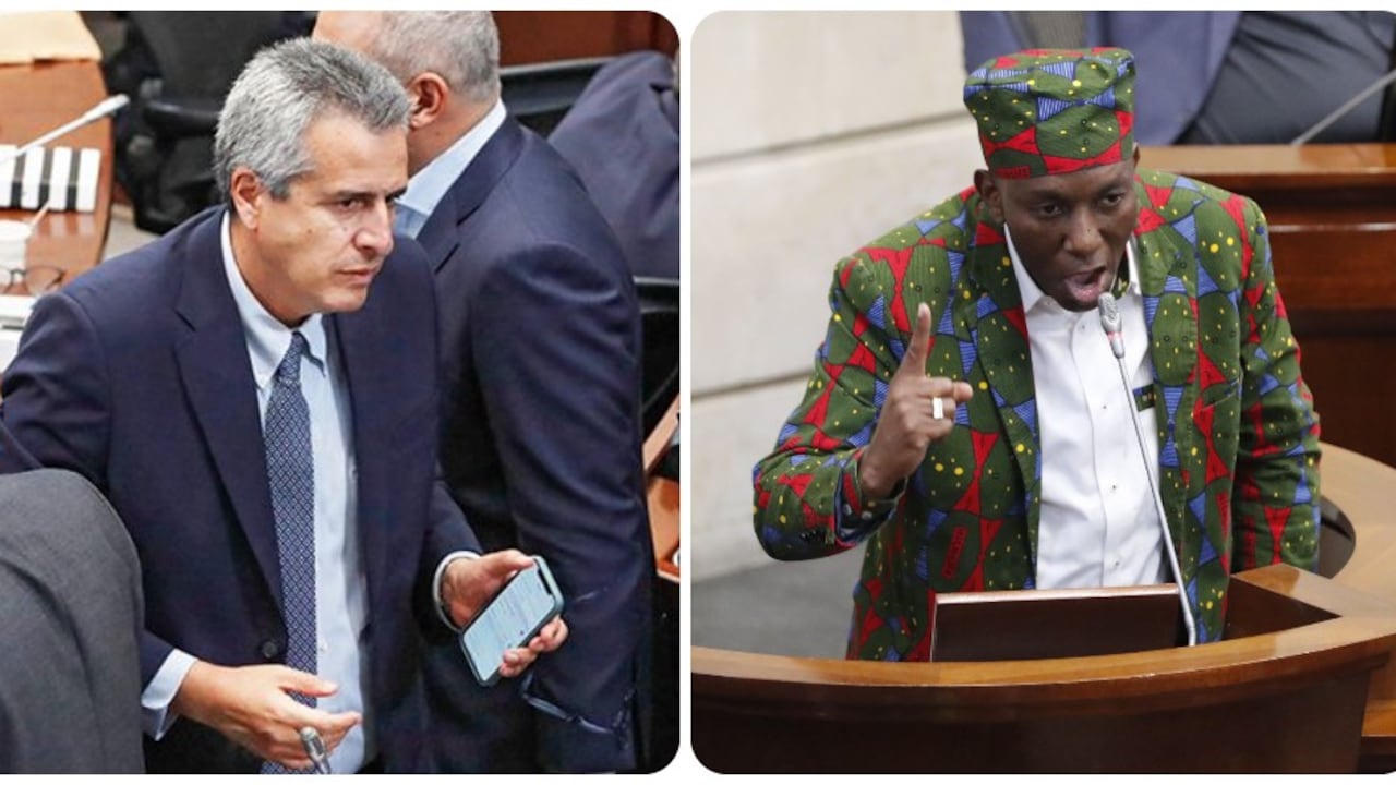 Luis Fernando Velasco y Paulino Riascos.