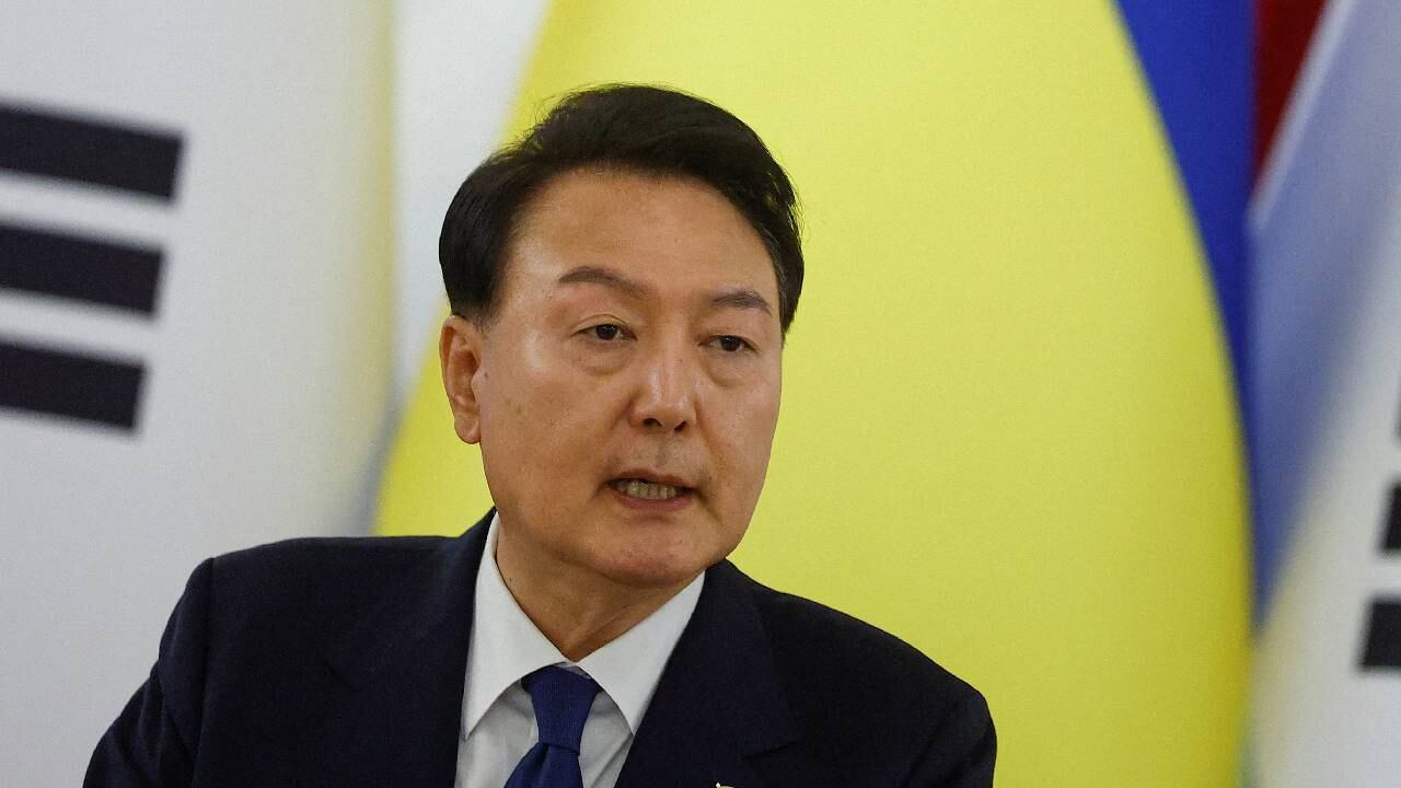 Foto de ARCHIVO del presidente de Corea del Sur, Yoon Suk Yeol.
