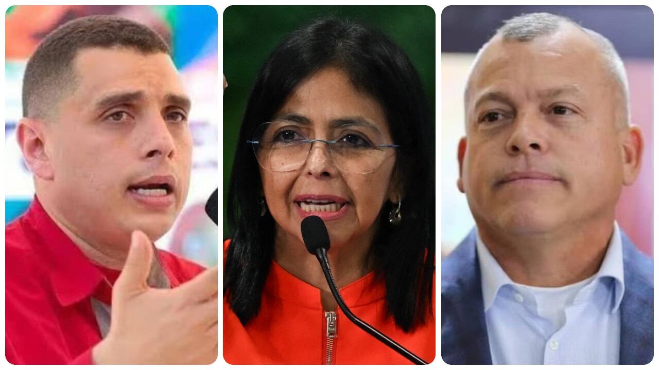 Delcy Rodríguez nombro a los nuevos ministros del Despacho de la Presidencia, capitán Juan Escalona (izquierda), y para el Ecosocialismo, Anibal Coronado (derecha).