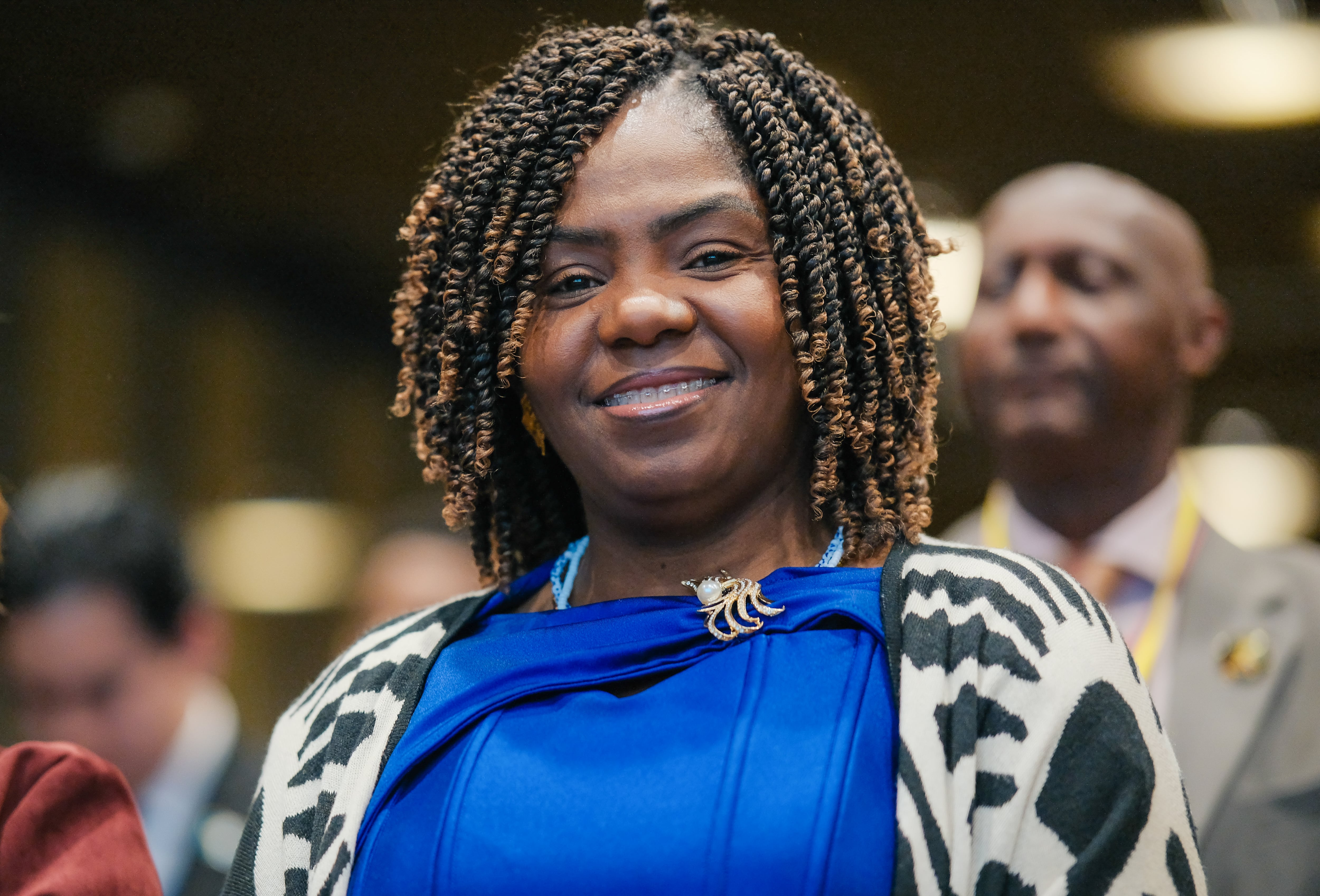 Vicepresidenta Francia Márquez en Bogotá este miércoles, 18 de marzo.