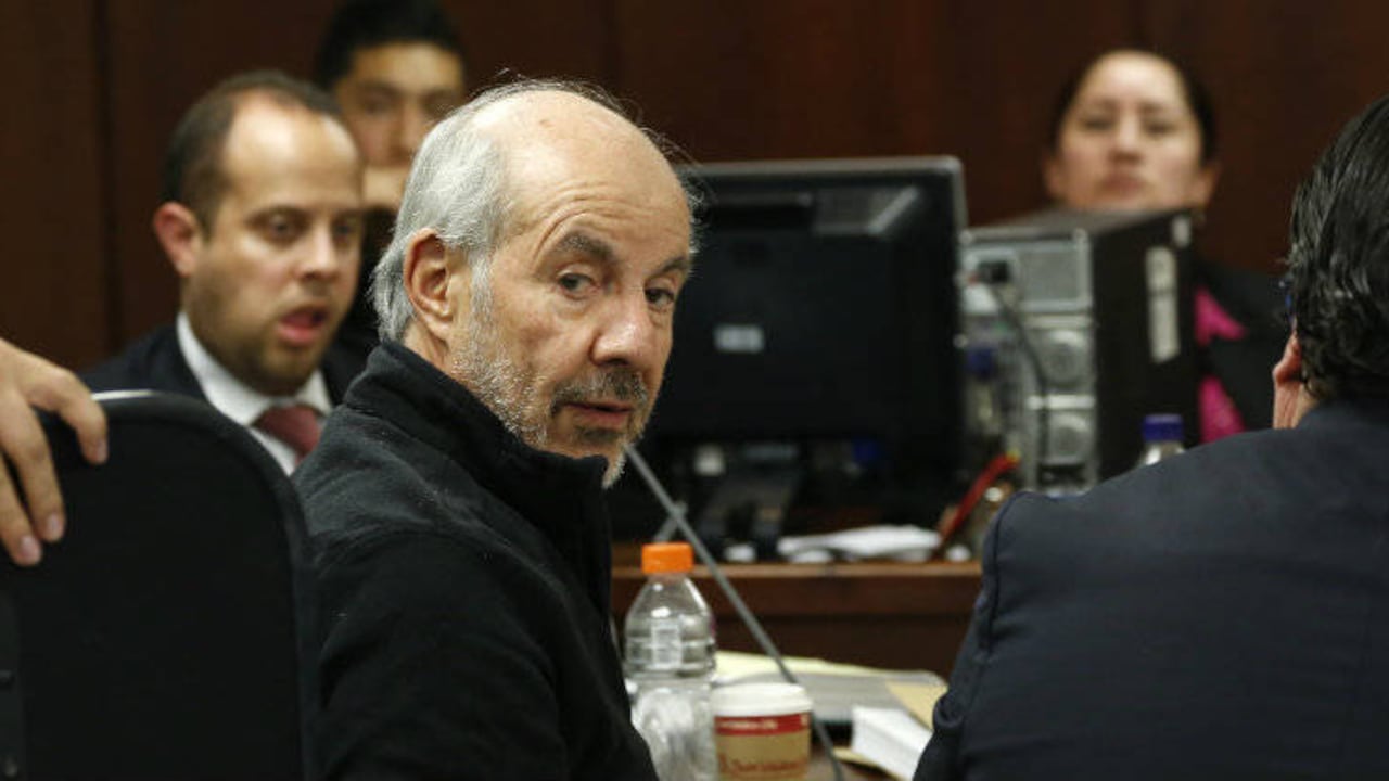 Víctor Maldonado en una audiencia de su juicio. Foto: Guillermo Torres.