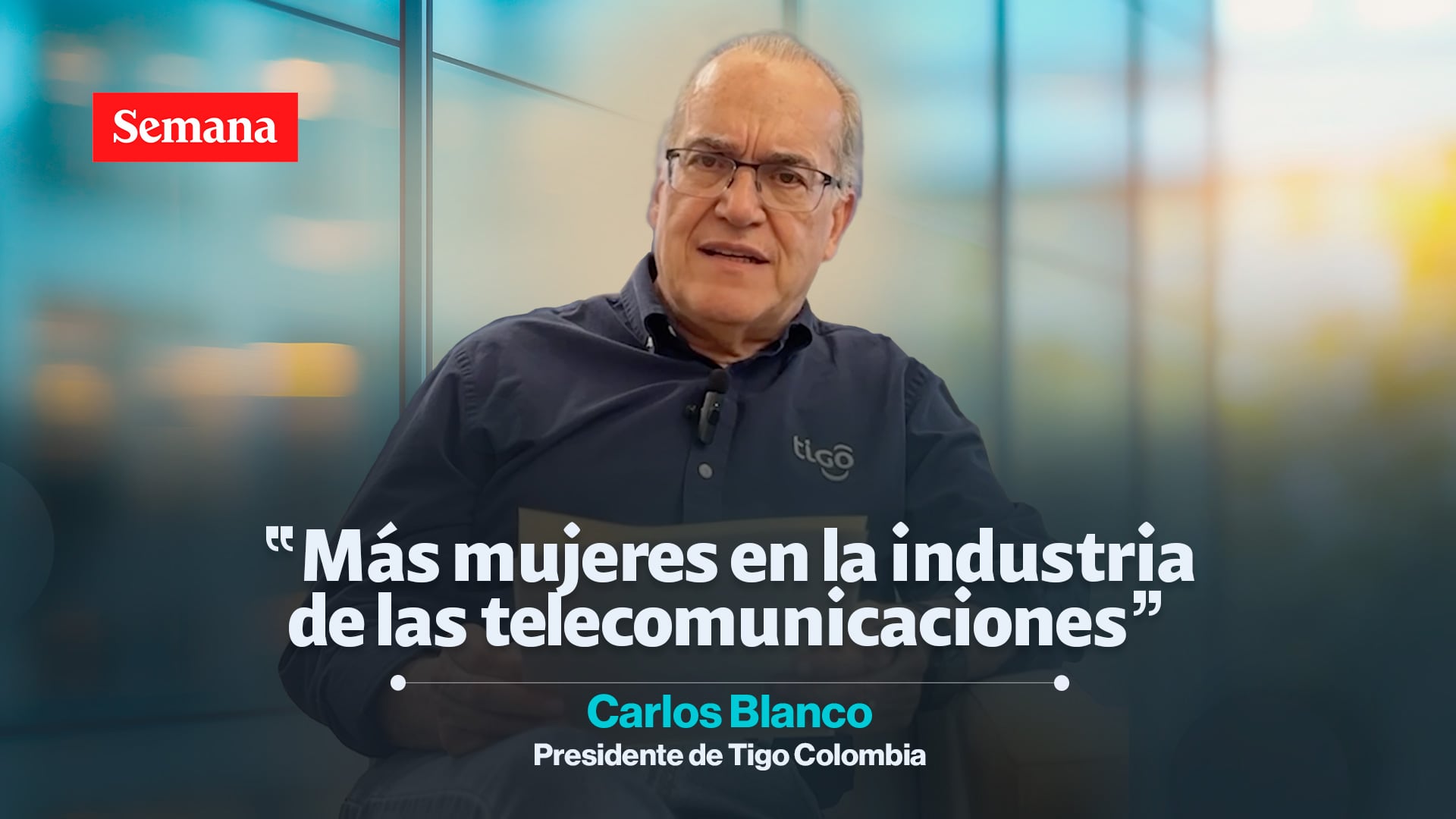 Carlos Blanco, presidente de Tigo Colombia