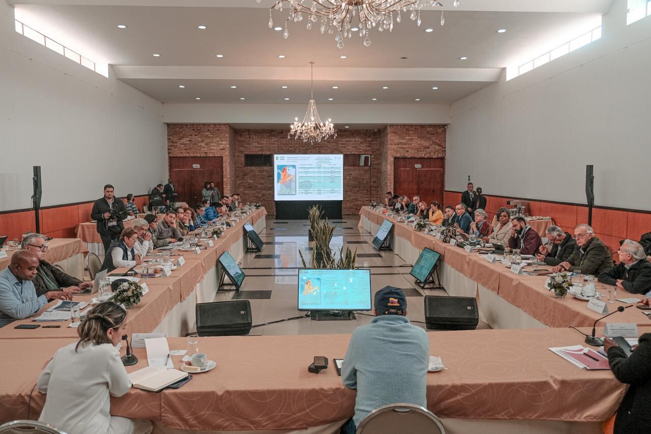 Gustavo Petro en el cónclave.