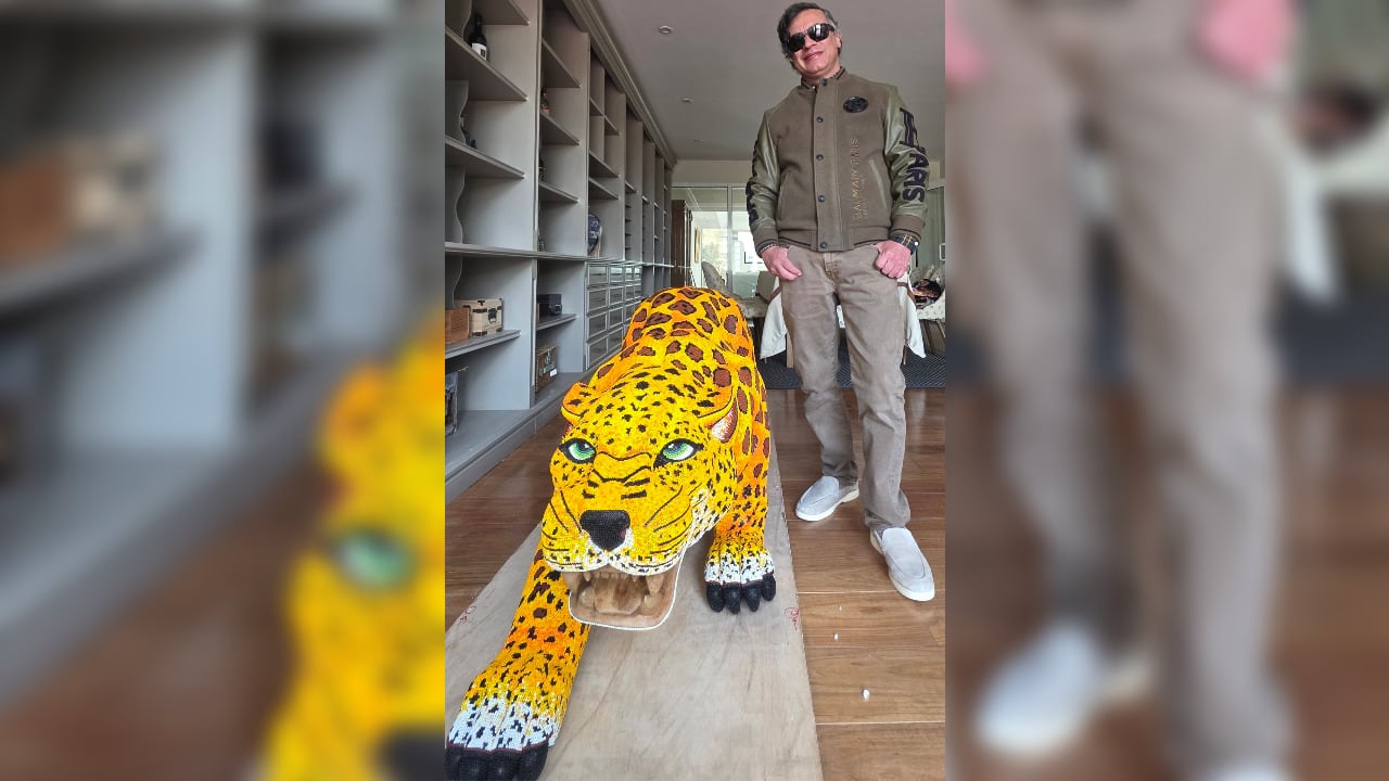 La foto que publicó el presidente, Gustavo Petro, el 11 de enero de 2026