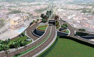 Pereira lidera la construcción de grandes obras viales, entre ellas la Intersección vial de Corales.