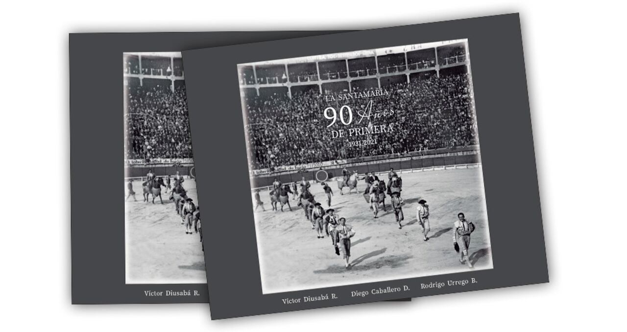 Carátula del libro 'La Santamaría, 90 años de Primera'.