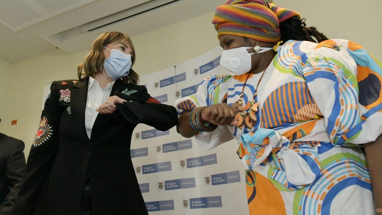 Ministra del Interior, Alicia Arango.