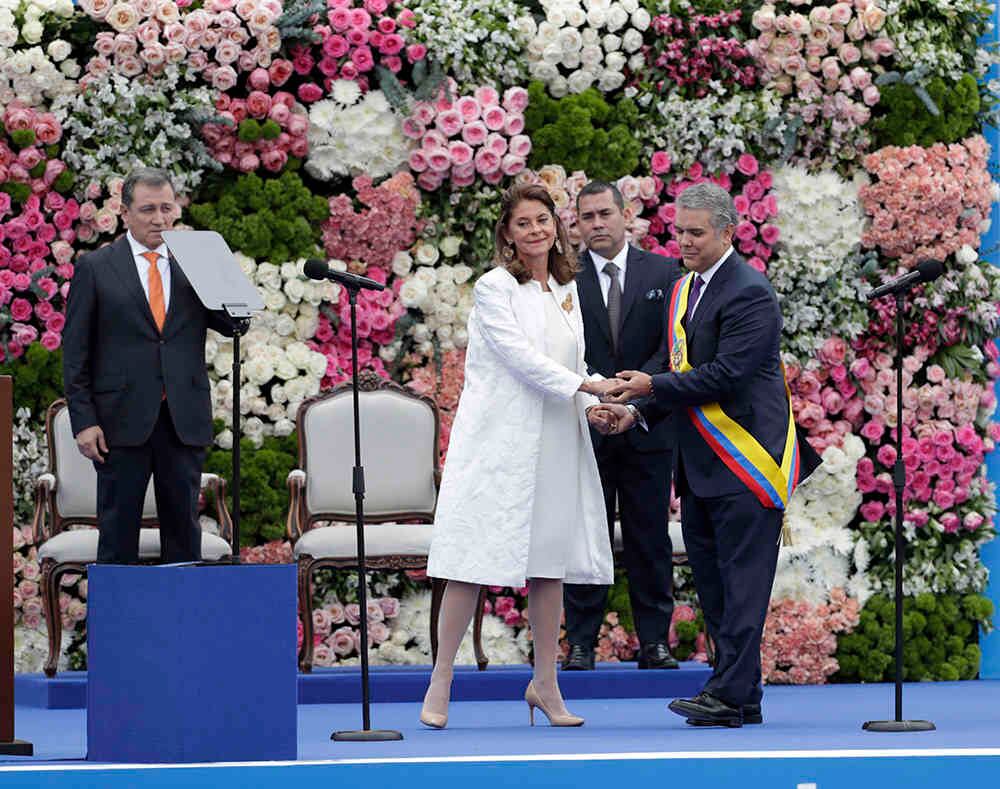 Marta Lucía Ramírez e Iván Duque. Foto: León Darío Peláez / SEMANA 