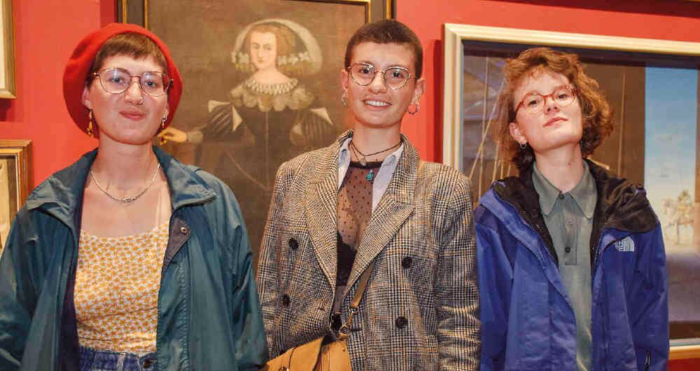 Violette Chalier, Lena Guerry y Anna Demonti.