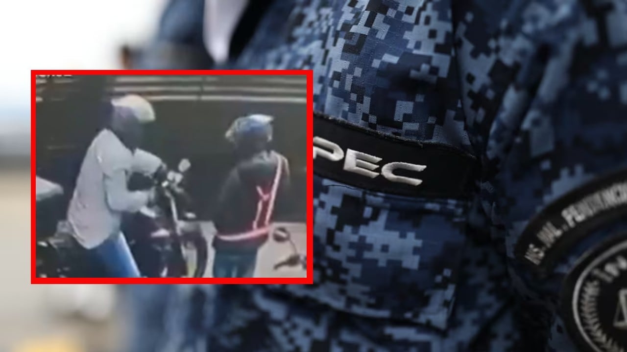 Este es el video del atentado a funcionario del Inpec en Bogotá.