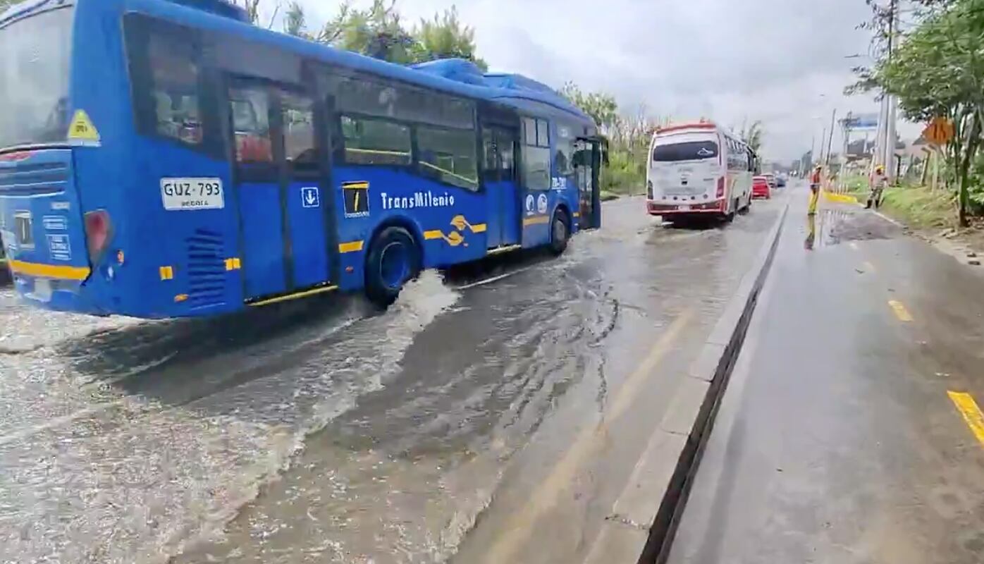 Autopista Norte inundaciones