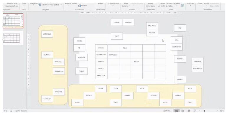“Pall Mall - pájaros”