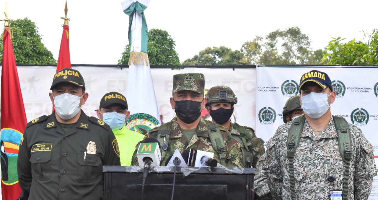Brigadier general Giovanni Rodríguez León, comandante Brigada de Selva N.°22 del Ejército Nacional en el Guaviare.
