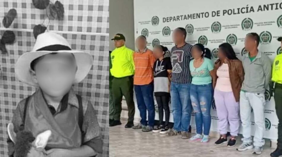Maximiliano Tabares, asesinado por secta satánica en Antioquia.