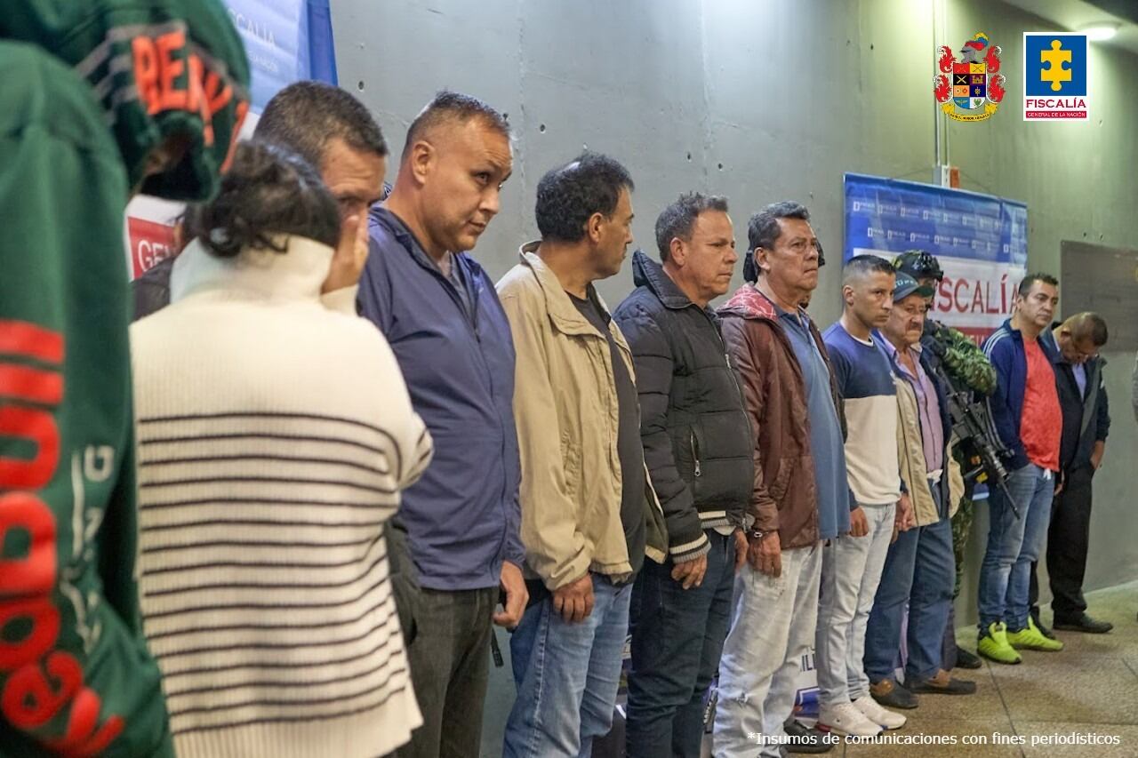 Los delincuentes estaban al servicio de las disidencias de las Farc, en Cauca, Tolima, Meta y Arauca.