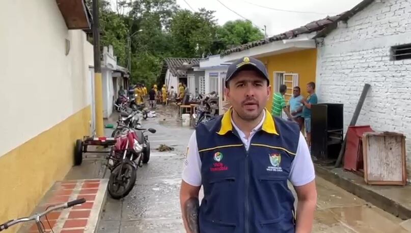 Francisco Tenorio, secretario de Gestión del Riesgo de Desastres del Valle.