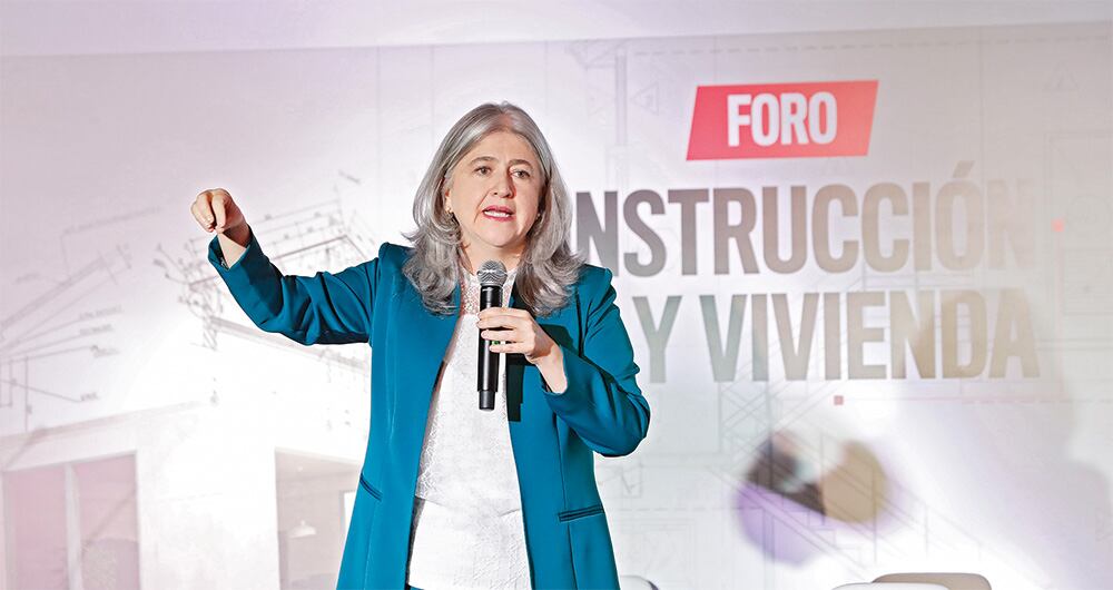   Catalina Velasco, ministra de Vivienda.