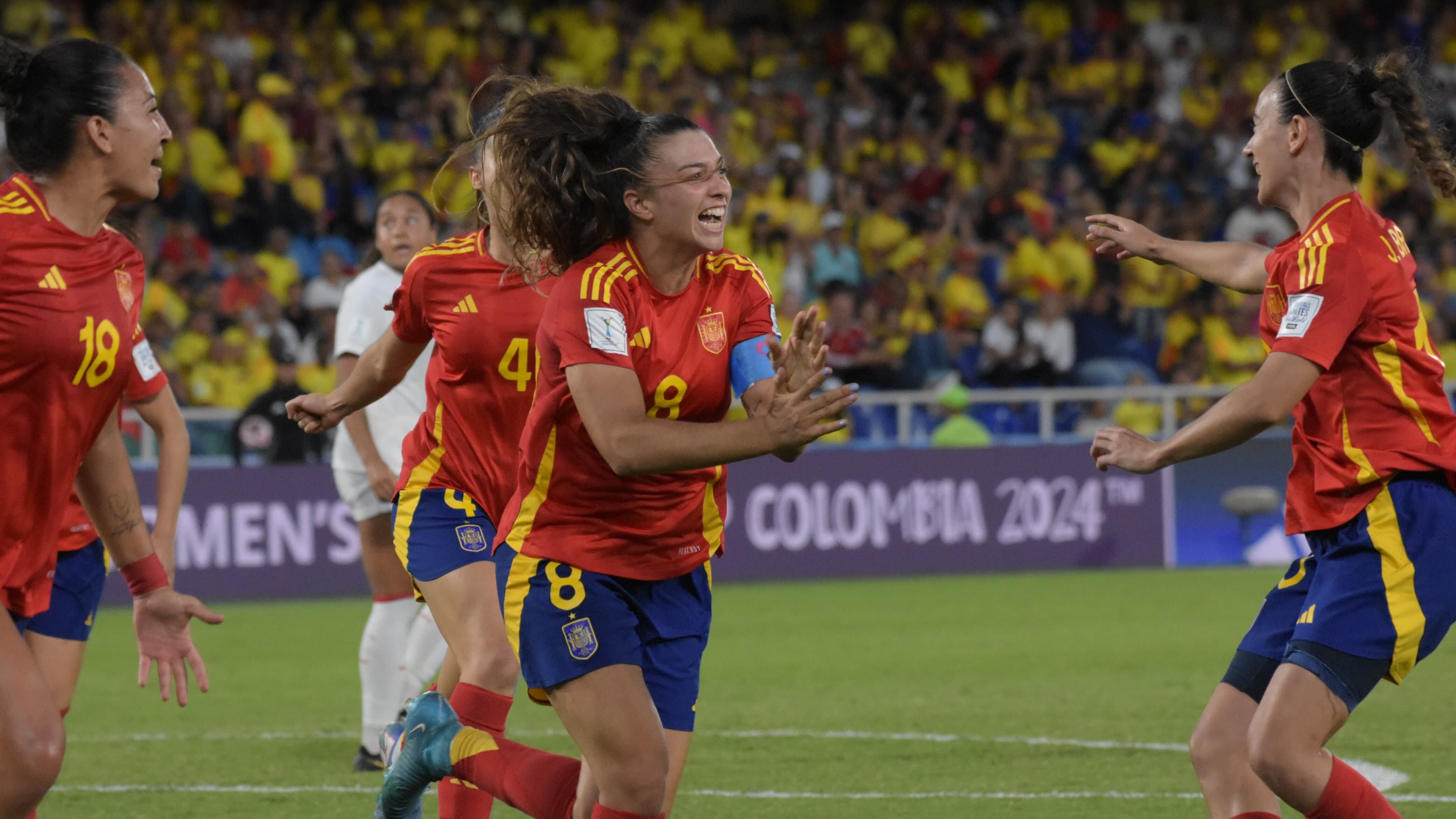 España vs Canadá - octavos de final - Mundial Femenino Sub-20