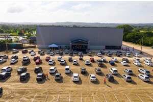 Imagen de la ceremonia celebrada por la iglesia cristiana en Cartagena.