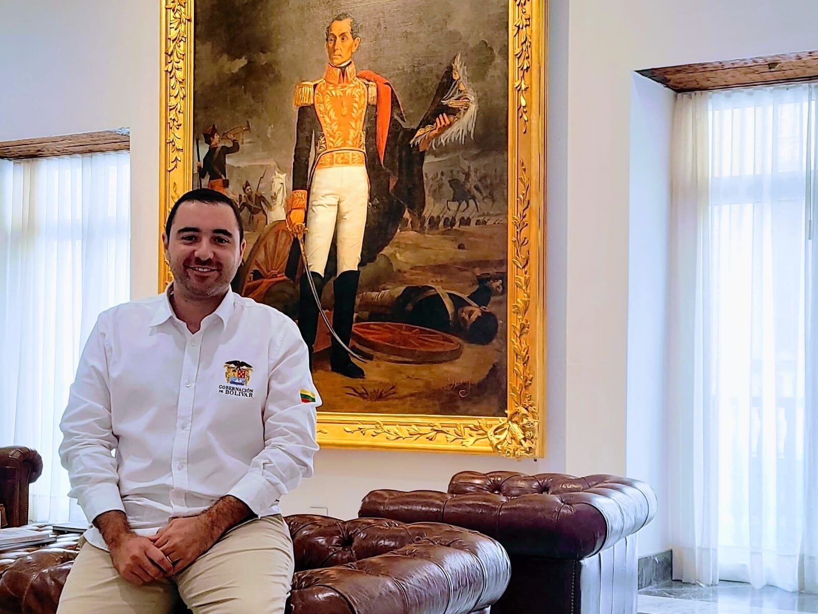 Yamil Hernando Arana Padaui, gobernador de Bolívar.