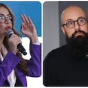 Catherine Juvinao y Carlos Carrillo.