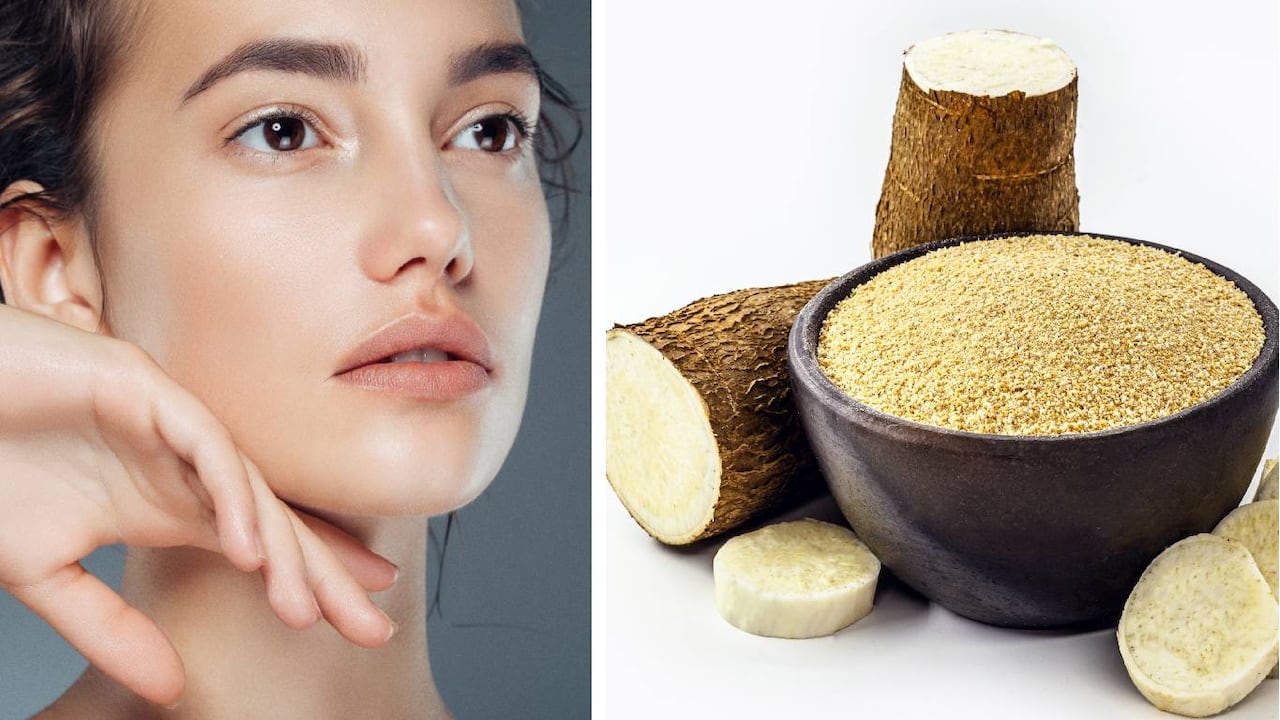 La yuca contiene vitamina B, folatos, tiamina, vitamina B-6 y riboflavina. Foto: Getty images montaje SEMANA.