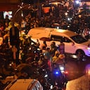 Carroza funebre de Dario Gómez