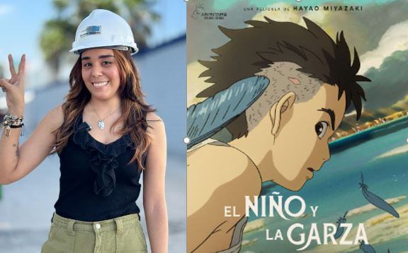 Geraldine Fernández aseguró haber trabajado en la película 'El niño y la garza'.