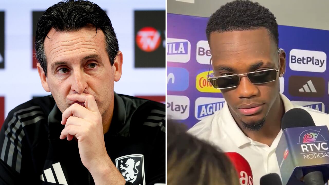 Unai Emery habló sobre el deseo de Jhon Jader Durán por ser titular.