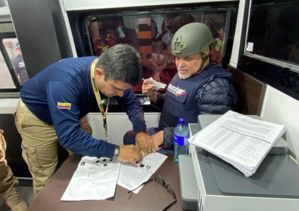 Salvatore Mancuso llegó a Colombia.