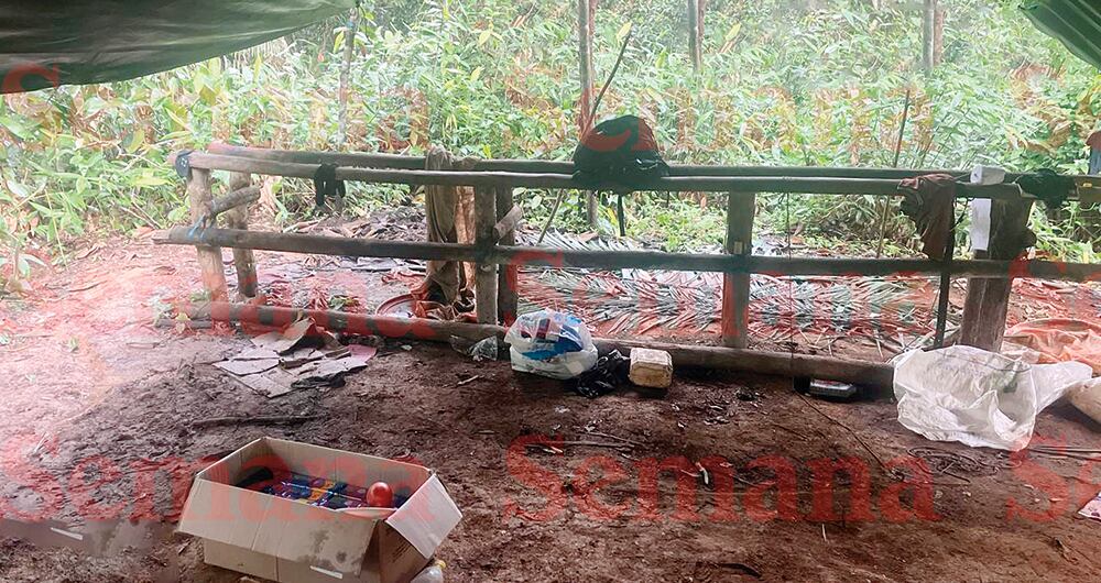 Imágenes exclusivas del campamento de alias Miller, de las disidencias de las Farc.