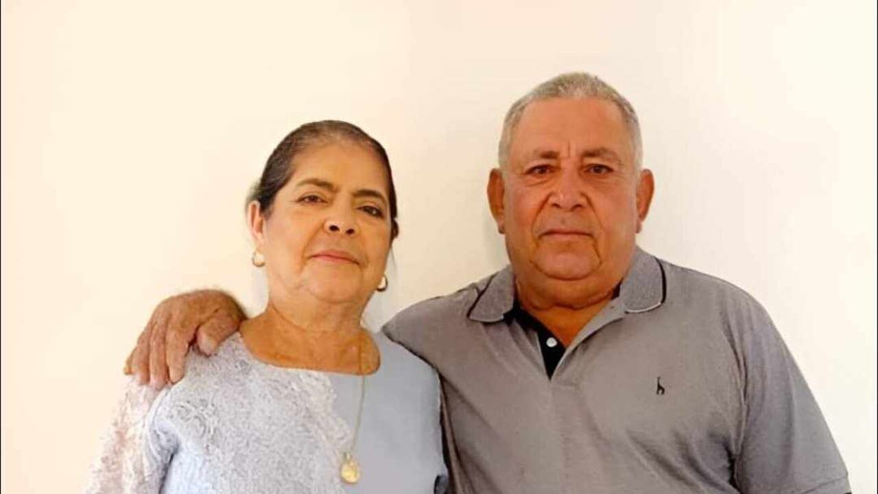 Ellos son Anayibe Pallares y Héctor Julio Sánchez, los esposos secuestrados.