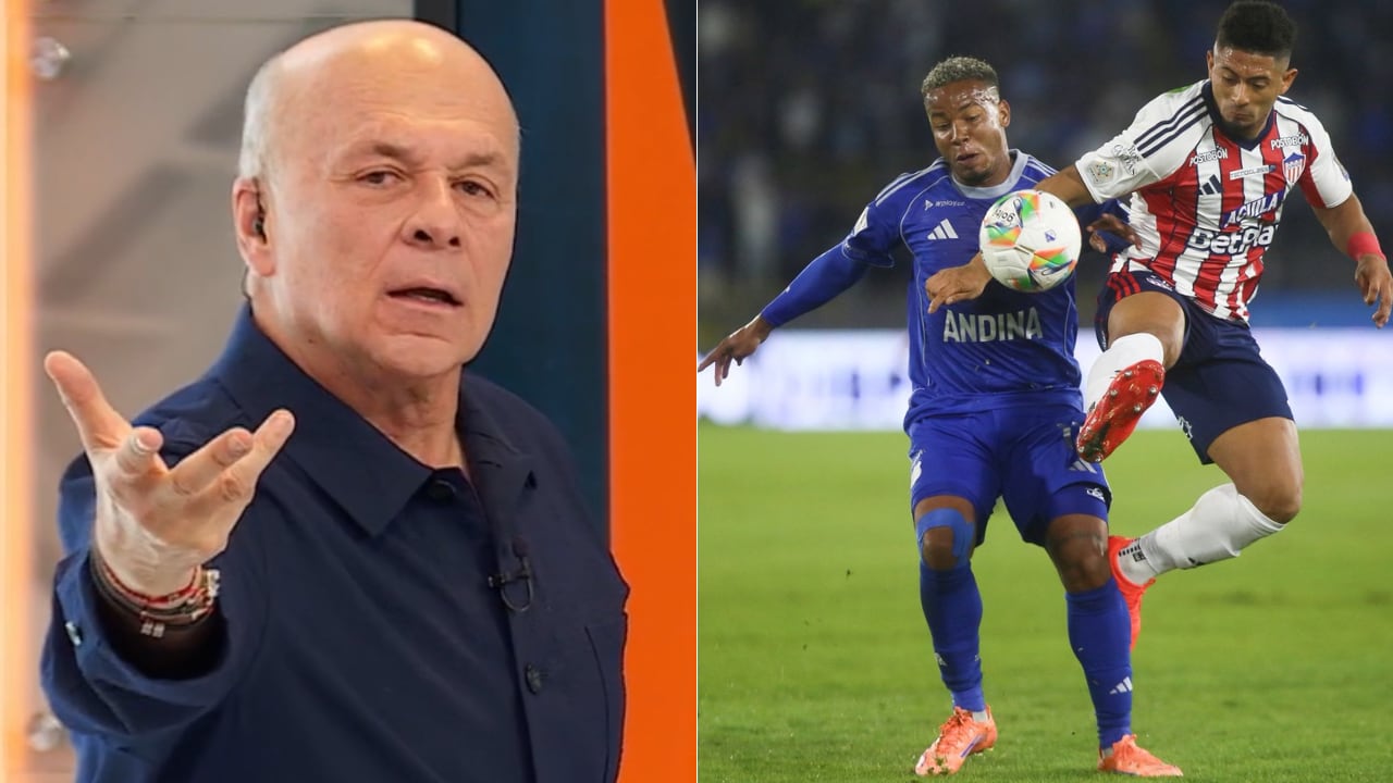 Carlos Antonio Vélez dio su opinión de la derrota de Millonarios ante Junior en Bogotá