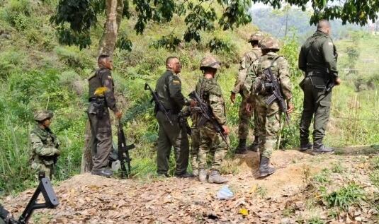 Al sitio llegaron las autoridades en helicóptero