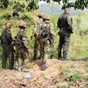 Al sitio llegaron las autoridades en helicóptero