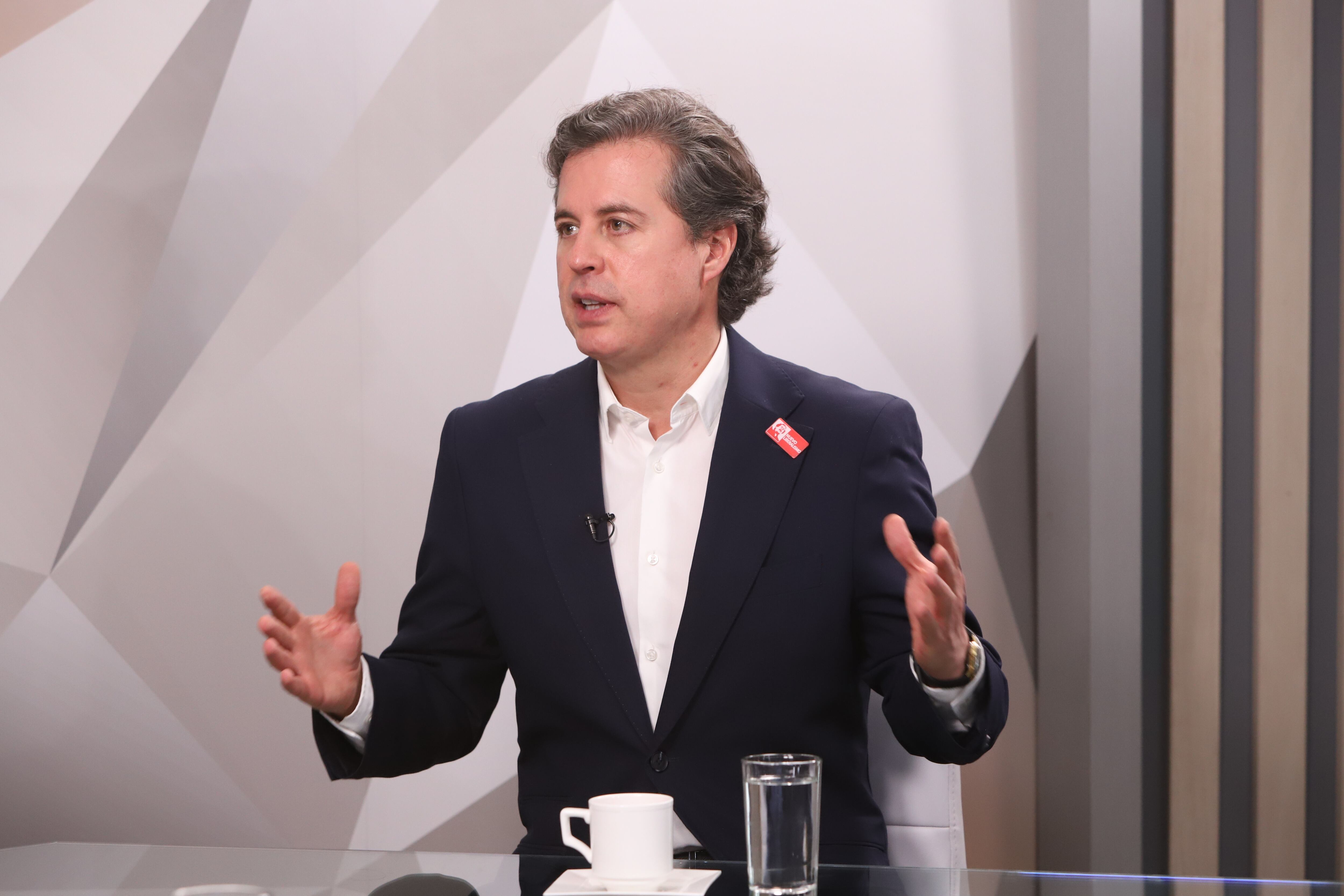 Juan Manuel Galán en El Debate de SEMANA. 