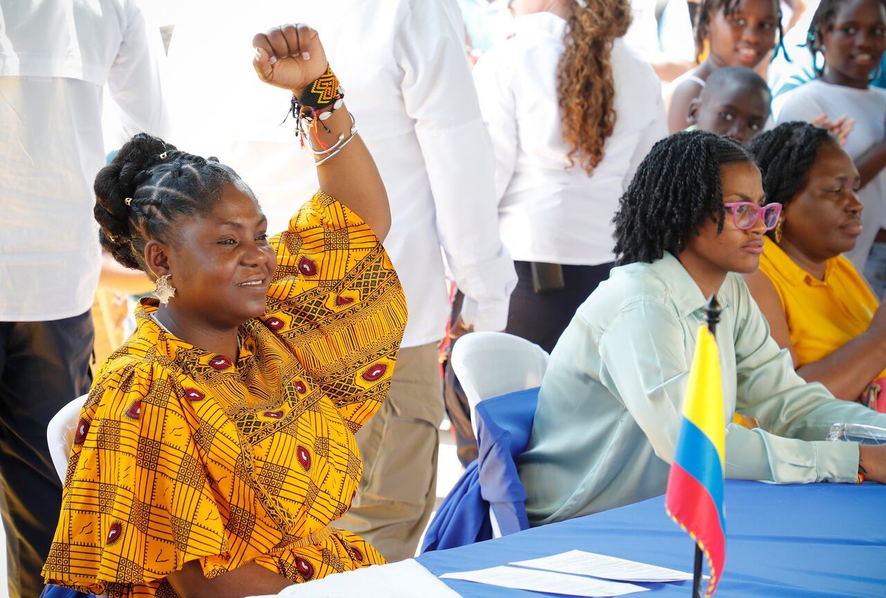 Vicepresidenta Francia Márquez con la Armada Nacional en el municipio de Timbiquí Cauca
Septiembre 19 del 2022
Foto Guillermo Torres Reina / Semana