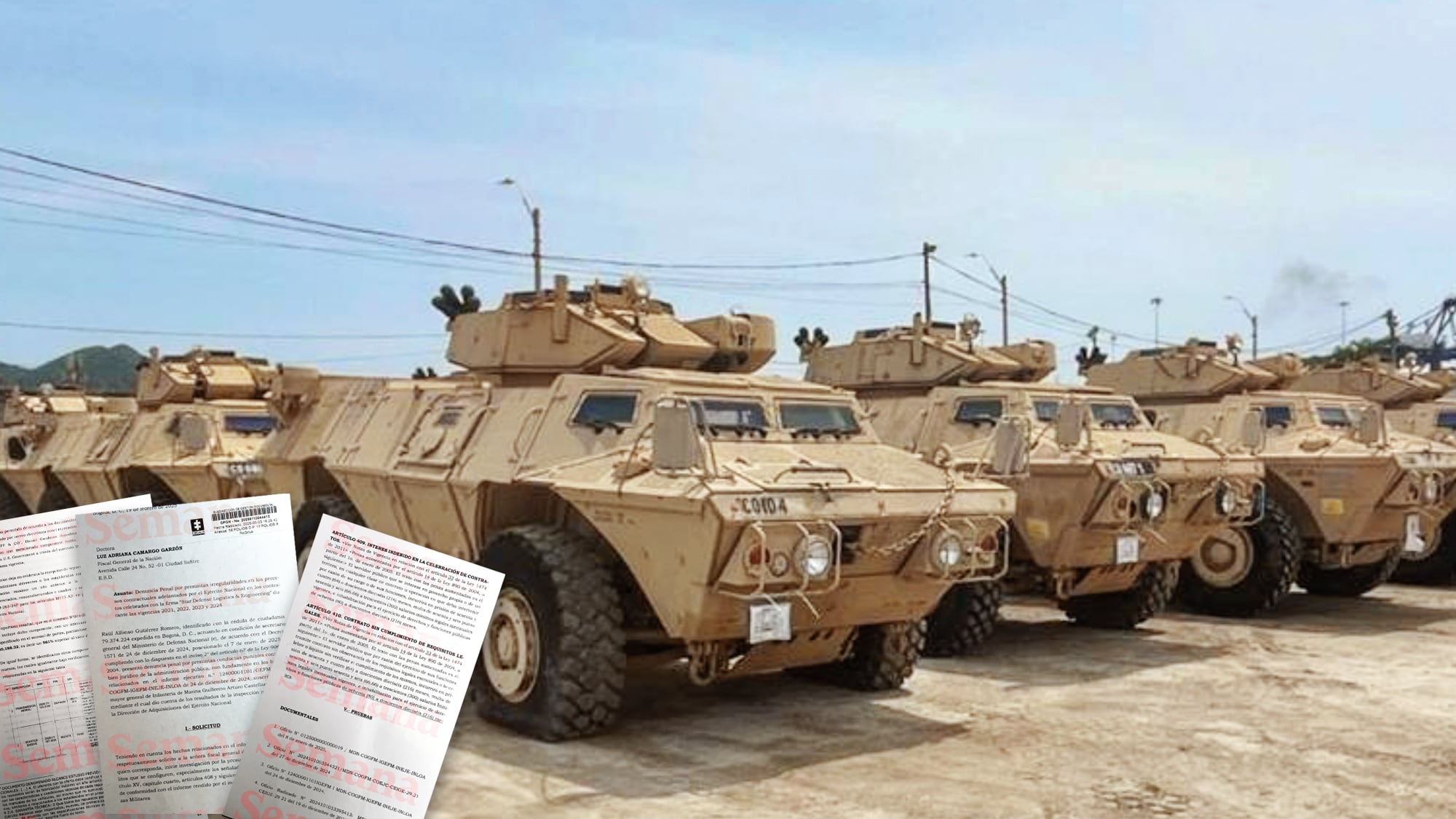 Repuestos 'piratas' en los blindados del Ejército