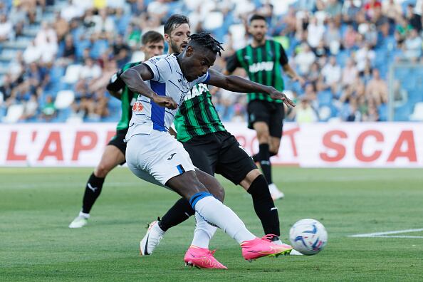 Duván Zapata jugó el primer partido de la temporada con Atalanta.