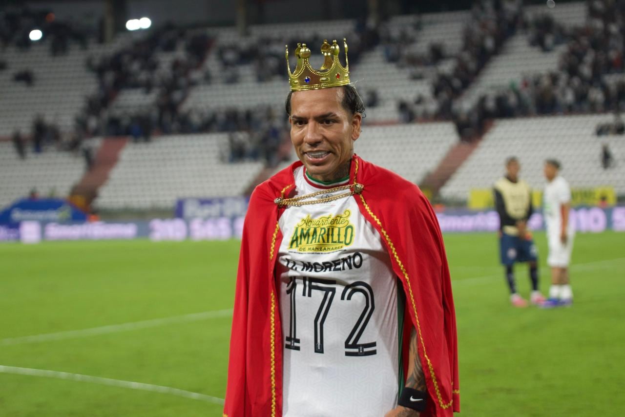 Dayro Moreno se convirtió en el máximo goleador histórico de Once Caldas de Manizales tras anotarle al Boyacá Chicó.