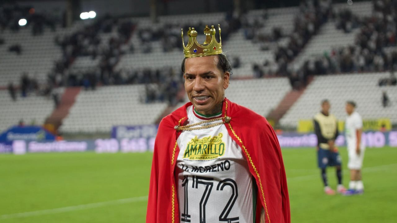 Dayro Moreno se convirtió en el máximo goleador histórico de Once Caldas de Manizales tras anotarle al Boyacá Chicó.