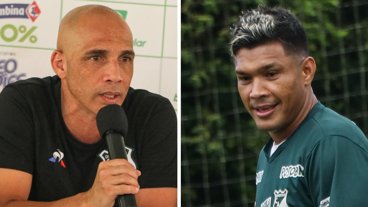 Mayer Candelo y Teo Gutiérrez se encuentran en una situación complicada por la falta de minutos para el delantero.