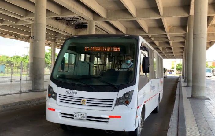 Transmetro implementó desvío en la ruta A2-1 Hipódromo y normaliza el servicio A3-3 Manuela Beltrán.