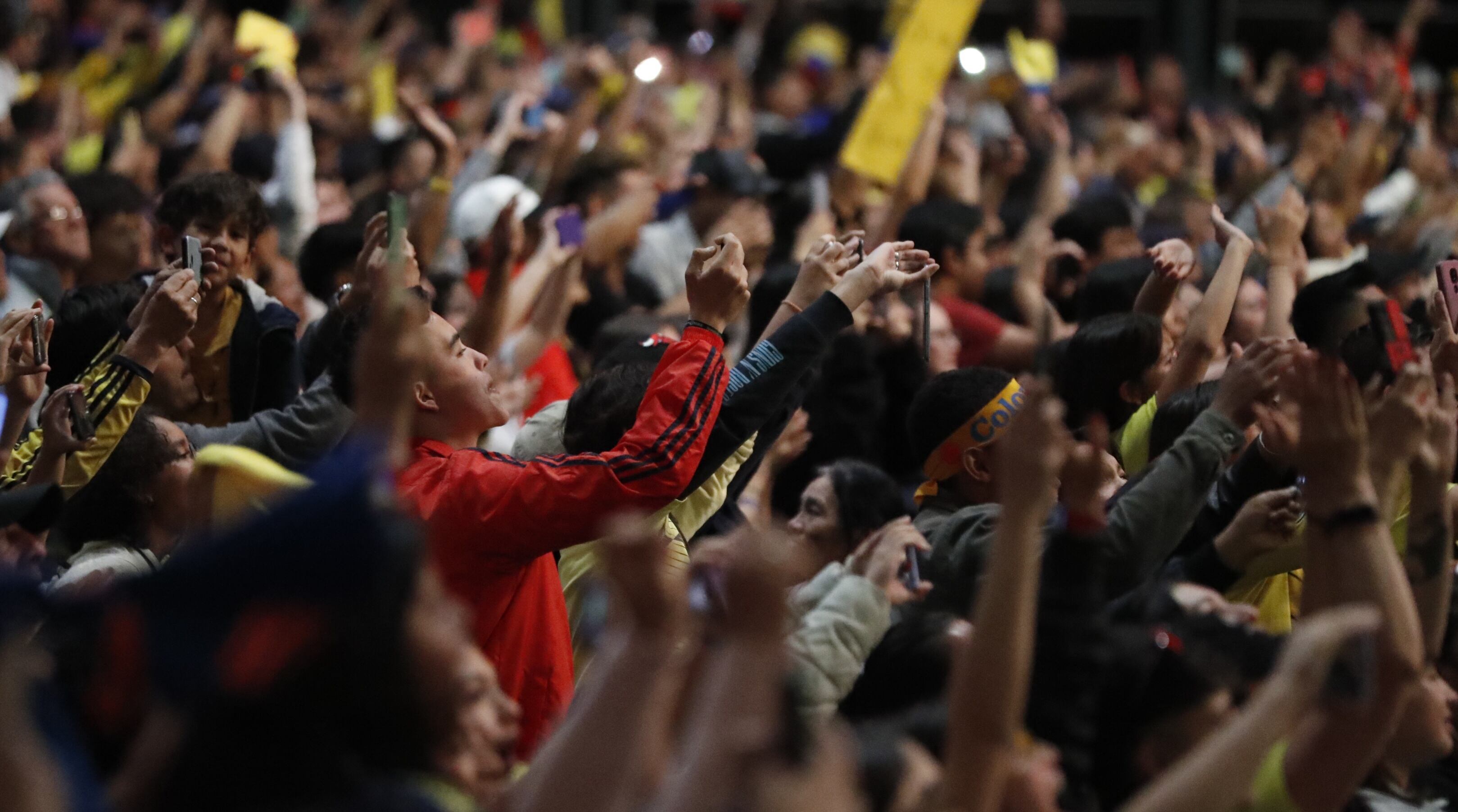 Recibimiento de la Selección Colombia Femenina de Mayores