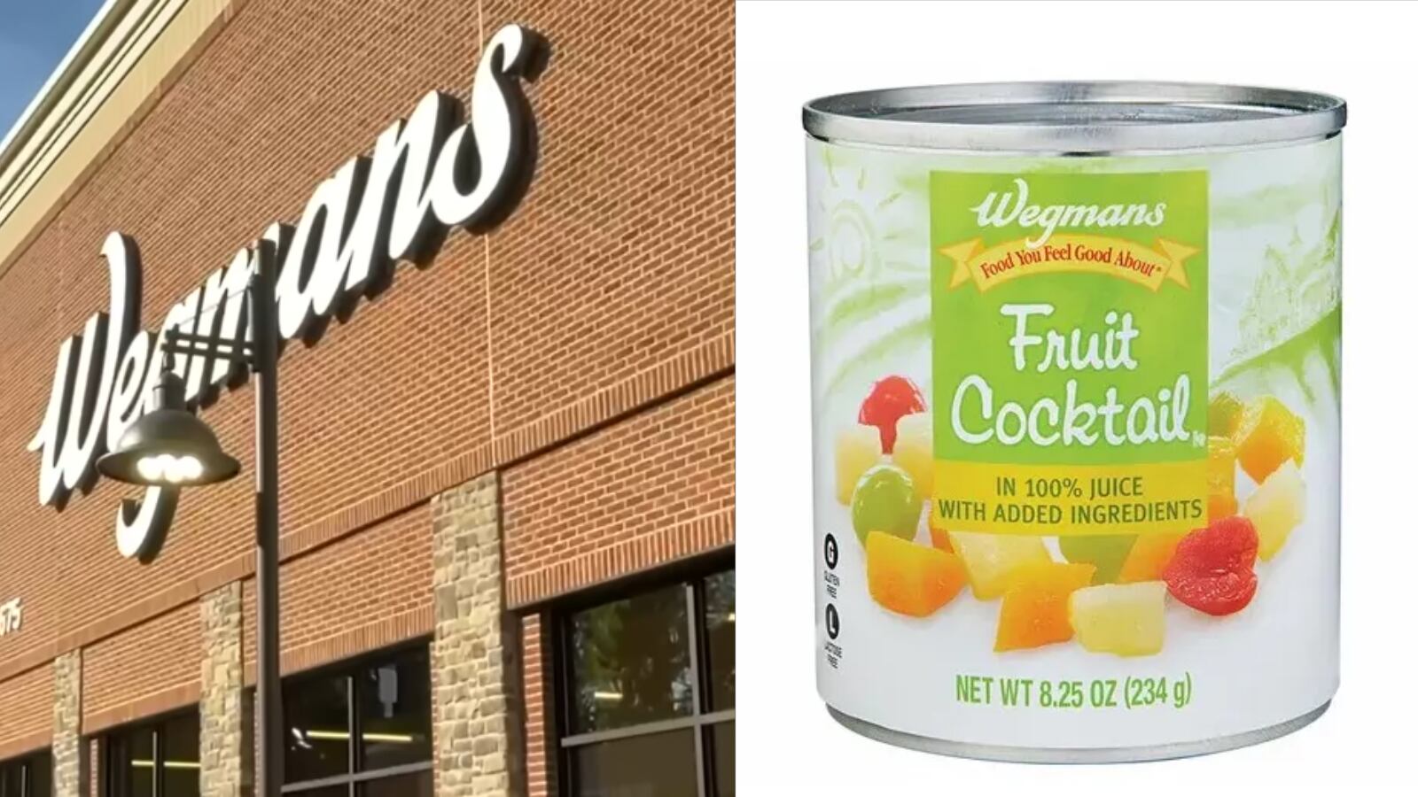 Wegmans retira enlatado de frutas por contener niveles de plomo.
